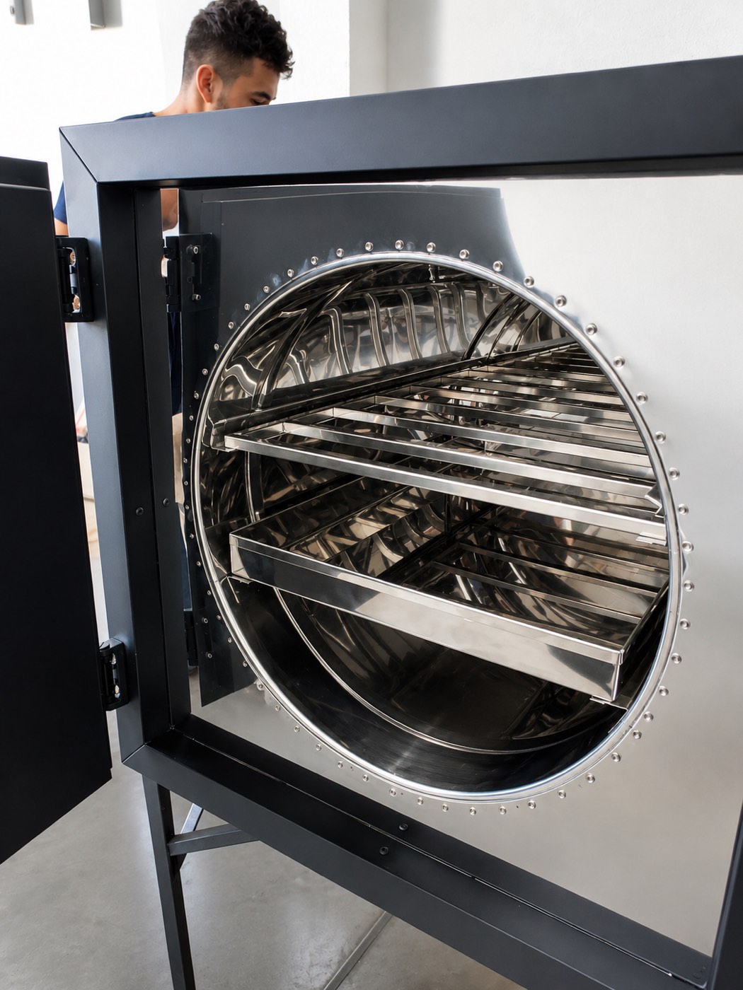 Forno em aço inox pra churrasqueira DS Inox Maringá