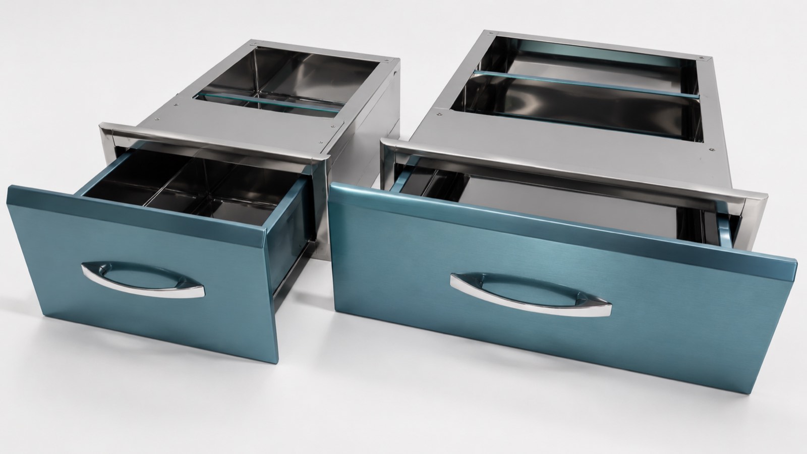 Gavetas em aço inox DS Inox Maringá